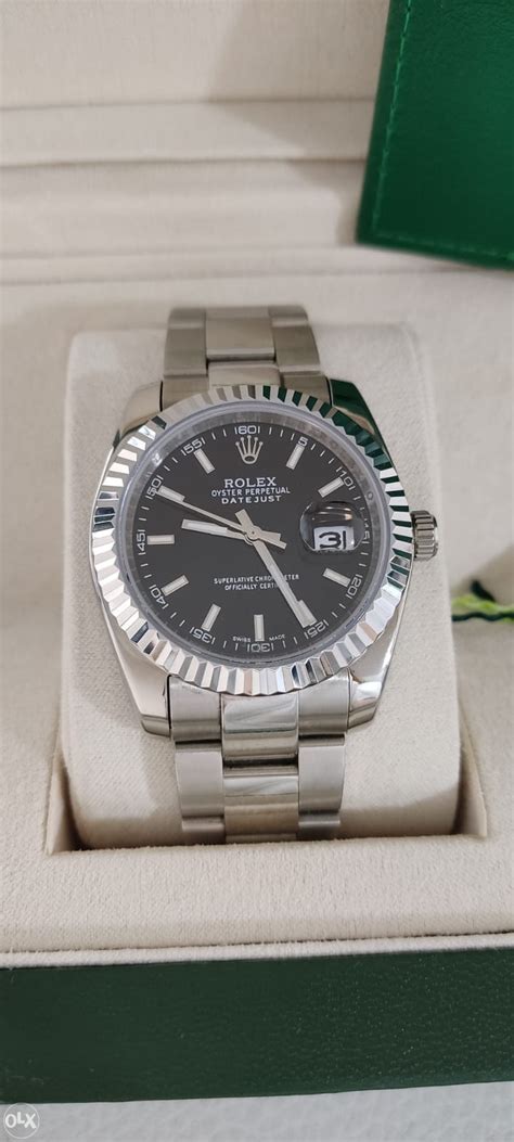 rolex datejust blå|rolex datejust black face 36mm.